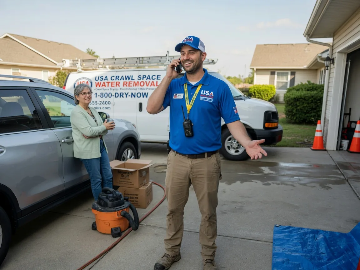 Crawl Space Water Removal Cedar Rapids, IA FAQs